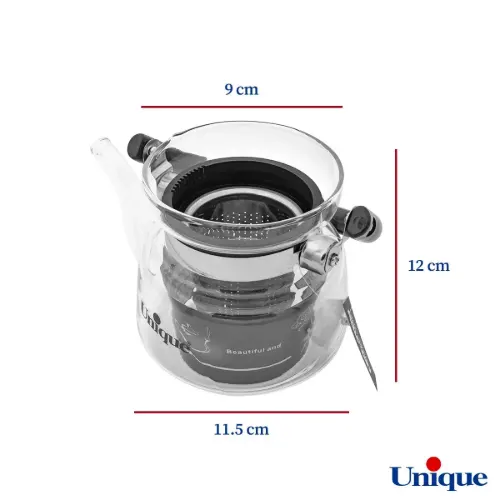قوری پیرکس 600 میلی لیتری یونیک UN-7914