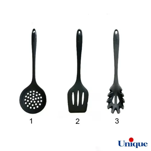 کفگیر و ملاقه تک تمام سیلیکون یونیک UN-1180