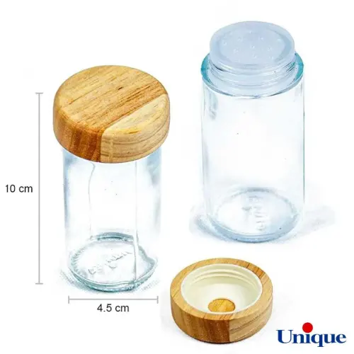 ست ادویه یونیک 8 عددی چوبی UN-6139