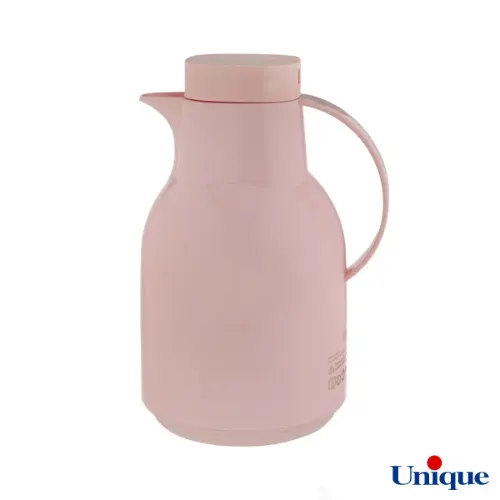 خرید فلاسک 2 لیتری یونیک مدل پنگوئن شیشه صورتی UN-1957