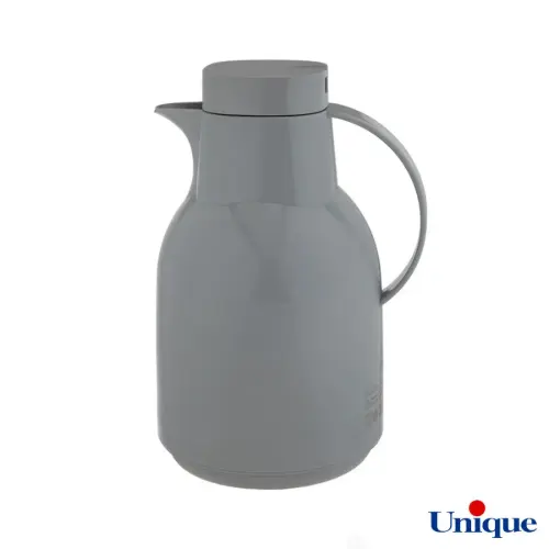 رنگبندی فلاسک 2 لیتری یونیک مدل پنگوئن شیشه صورتی UN-1957