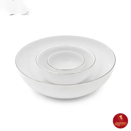 سرویس 13 پارچه چینی زرین پیاله ایتالیا اف طرح سمن