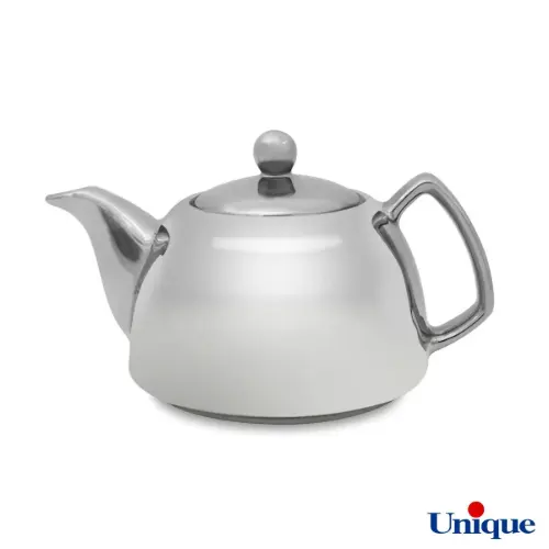 قوری چینی یونیک UN-7542 مدل کروم