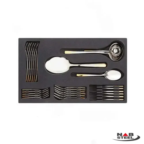 سرویس 86 پارچه ناب استیل مدل ورونا