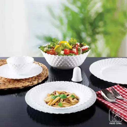 خرید قسطی سرویس گرد سفید آجری پارس اپال