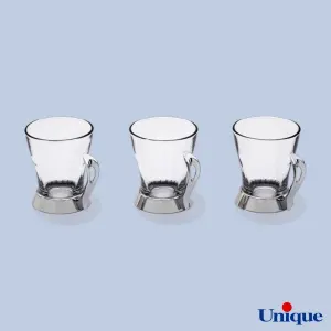 سرویس چایخوری یونیک نقره ای UN-3866