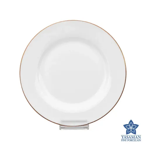 سرویس چینی زرین ایتالیا اف زرین رزگلد یاسمن 76 پارچه