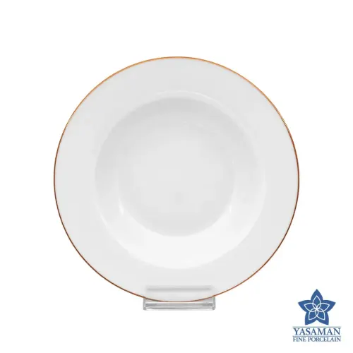 سرویس چینی زرین ایتالیا اف زرین رزگلد یاسمن 76 پارچه