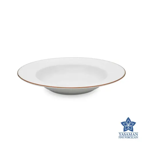 سرویس چینی زرین ایتالیا اف زرین رزگلد یاسمن 76 پارچه