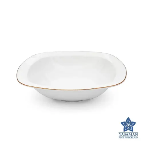 سرویس چینی یاسمن کواترو 77 پارچه زرین رزگلد