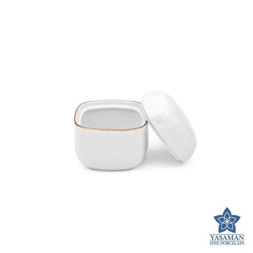 سرویس چینی یاسمن کواترو 77 پارچه زرین رزگلد