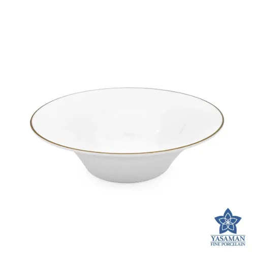 سرویس چینی زرین شهرزاد طرح سمن گلد 12 نفره 89 پارچه