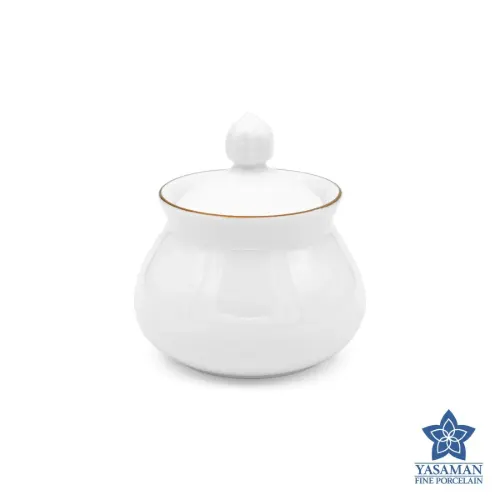سرویس چینی زرین شهرزاد طرح سمن گلد 12 نفره 89 پارچه