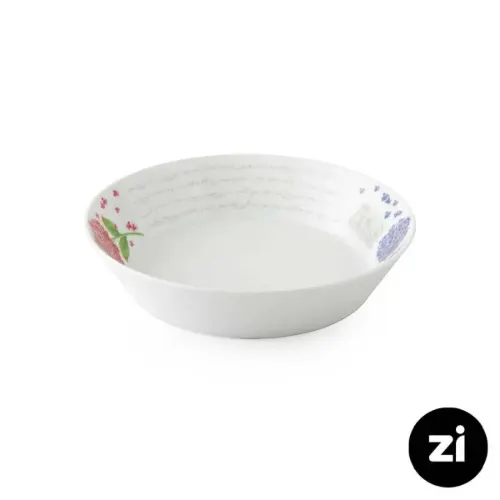بشقاب گود چینی زرین Zi فرم اس غزل سایز 19
