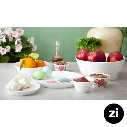پیاله چینی زرین Zi فرم اس غزل سایز 12