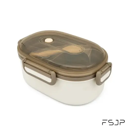 ظرف غذا FSJP داخل استیل 2 طبقه 1200 میلی لیتر کد 16-1527