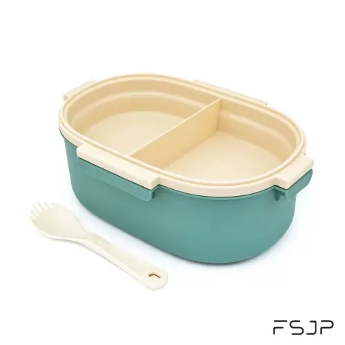 ظرف غذا FSJP داخل استیل 2 طبقه 1200 میلی لیتر کد 16-1527