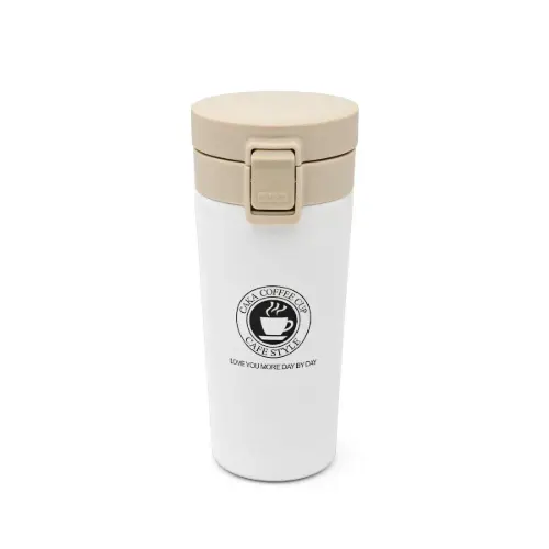 تراول ماگ قفلی 380 میلی لیتر متالیک Vacuum Insulation Cup کد 90