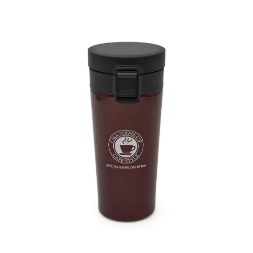 تراول ماگ قفلی 380 میلی لیتر متالیک Vacuum Insulation Cup کد 90