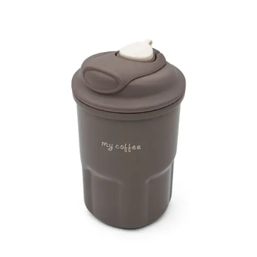 تراول ماگ مای کافی 450 میلی لیتر استیل MyCoffee کد 837