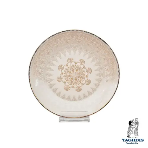 طراحی سرویس چینی تقدیس کلاسیک مونا طلا 6 نفره 32 پارچه