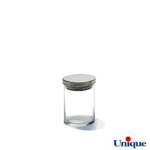 ظرف ادویه شیشه ای درب استیل 120 یونیک UN-1283