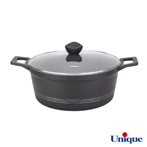 سرویس قابلمه گرانیتی یونیک 13 پارچه کلاسیک نوک مدادی UN-7816
