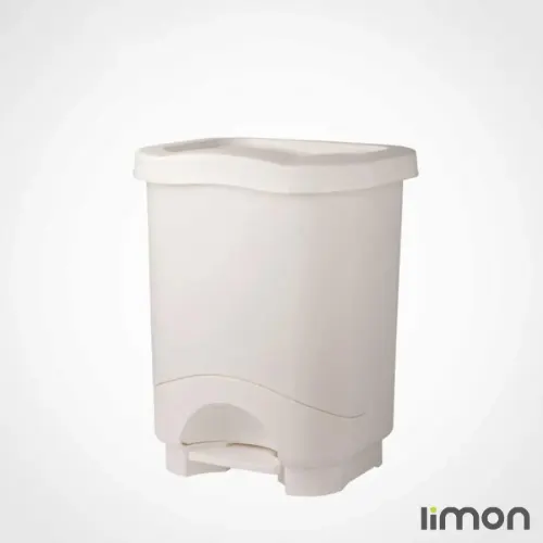 سطل پدالی لیمون چهارگوش 35 لیتری 1856