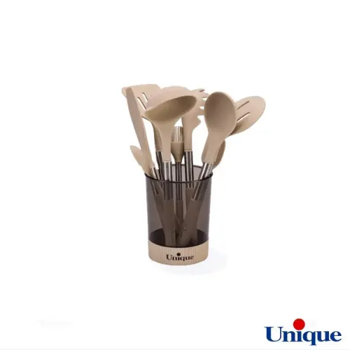 سرویس کفگیر و ملاقه استیل یونیک 10 پارچه مدل UN-1165