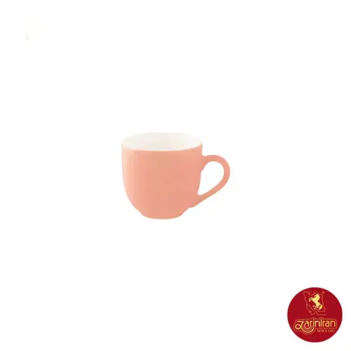فنجان قهوه خوری ایتالیا اف چینی زرین طرح ماربل سایز 6
