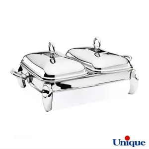 سوفله خوری یونیک دو خانه پافیلی کروم UN-3117