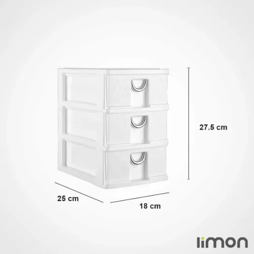 دراور 3 کشویی لیمون سایز 4 1522