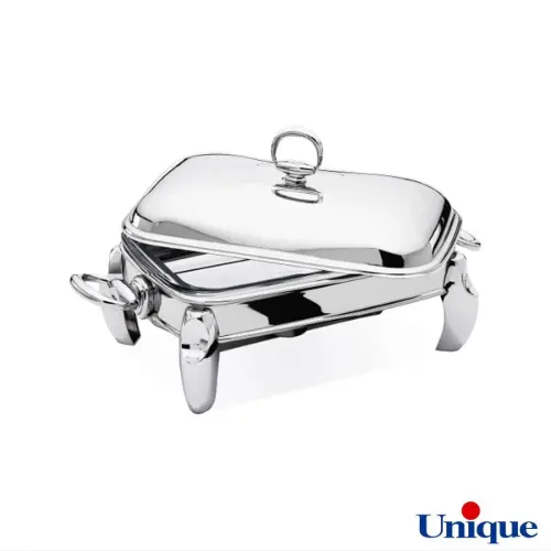سوفله خوری یونیک مستطیل کوچک پافیلی کروم UN-3105