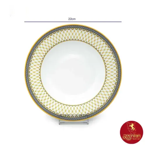 بشقاب گود ویلیج چینی زرین