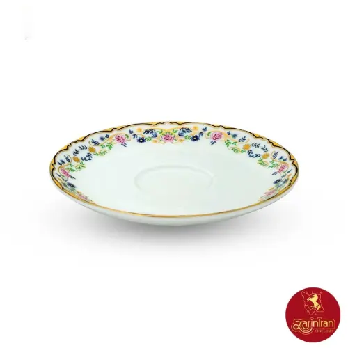 نعلبکی چای خوری گلستان چینی زرین 