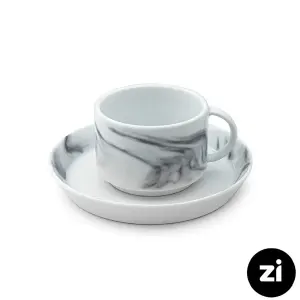 فنجان و نعلبکی چای خوری اس چینی زرین