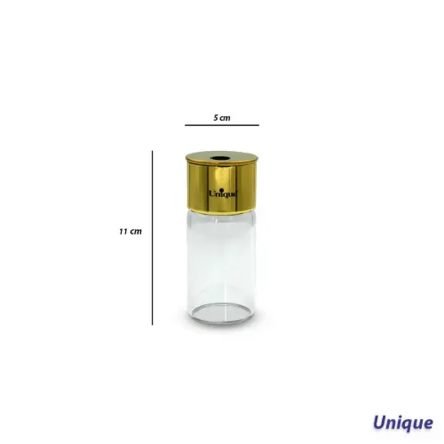 ست جا ادویه ای گردان استیل گرد 6 عددی یونیک مدل UN-1640