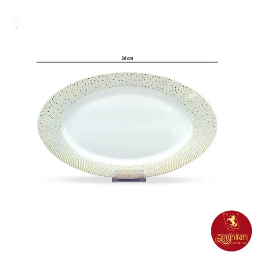 دیس چینی زرین شهرزاد طرح سان رایز سایز 38
