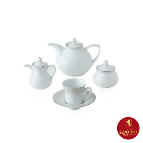 سرویس چای خوری چینی زرین شهرزاد طرح نیوان