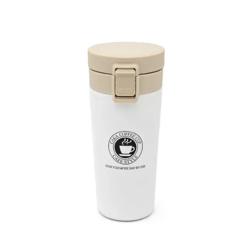 تراول ماگ قفلی 380 میلی لیتر متالیک Vacuum Insulation Cup کد 90