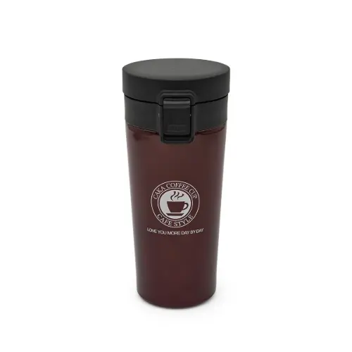 تراول ماگ قفلی 380 میلی لیتر متالیک Vacuum Insulation Cup کد 90