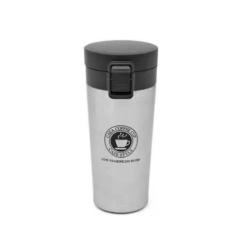 تراول ماگ قفلی 380 میلی لیتر متالیک Vacuum Insulation Cup کد 90