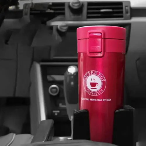 تراول ماگ قفلی 500 میلی لیتر متالیک Vacuum Insulation Cup کد 91