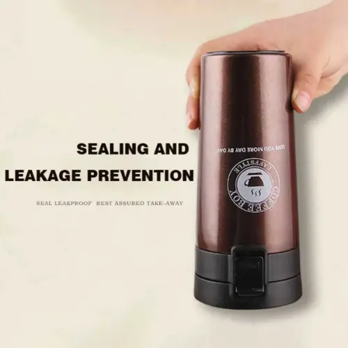 تراول ماگ قفلی 500 میلی لیتر متالیک Vacuum Insulation Cup کد 91