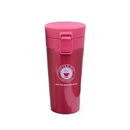 تراول ماگ قفلی 380 میلی لیتر متالیک Vacuum Insulation Cup کد 90