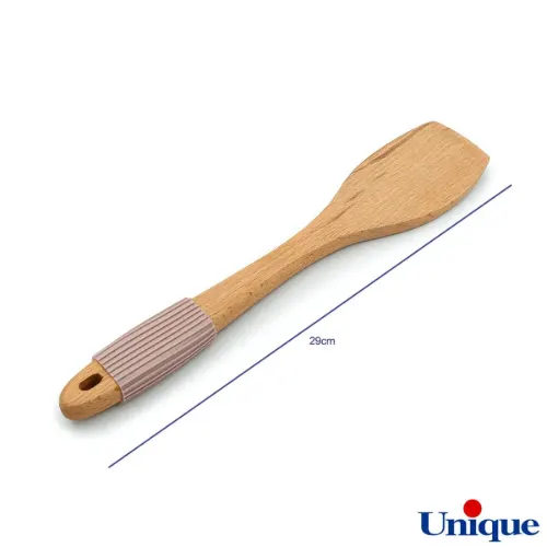 کفگیر چوبی یونیک دسته سیلیکون UN-1110