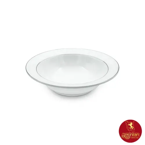 پیاله چینی زرین نئوکلاسیک طرح دلسا سایز 14