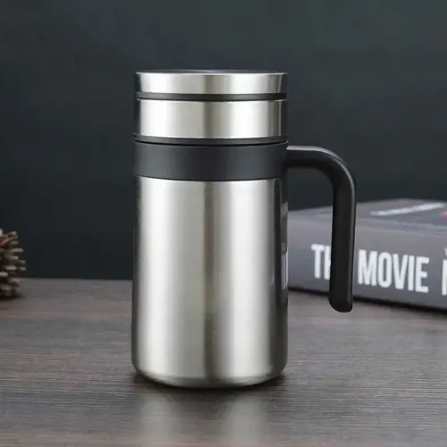 تراول ماگ New Office Cup دوجداره دسته دار 420 میلی لیتر