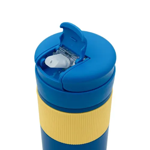 تراول ماگ Modern JQ-139 دوجداره دو درب نی دار