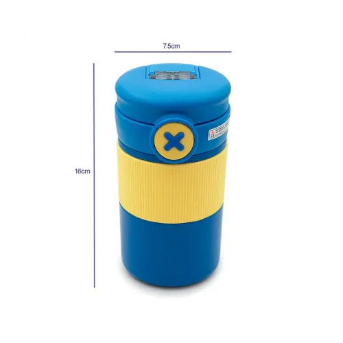 تراول ماگ Modern JQ-139 دوجداره دو درب نی دار